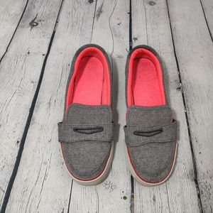 Nike Penny Loafer Slip Ons Grey Women's size 7